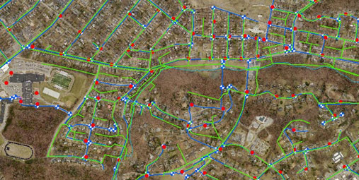 Mapeamento e geolocalização de tubulação subterrânea em Curitiba